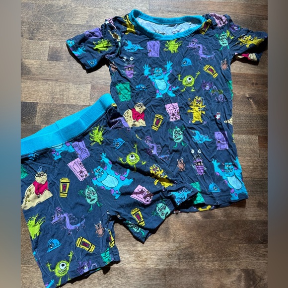 Little Sleepies Other - Little sleepies 3T shorties set monsters inc